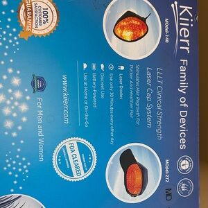 Laser Cap System - Blue

Free travel hat case included